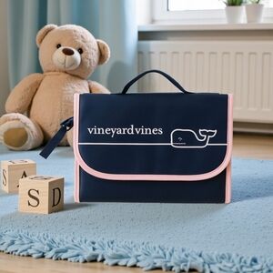 NWT VINEYARD VINES TRAVEL DIAPER PAD WITH STORAGE BABY TODDLER SHOWER GIFT